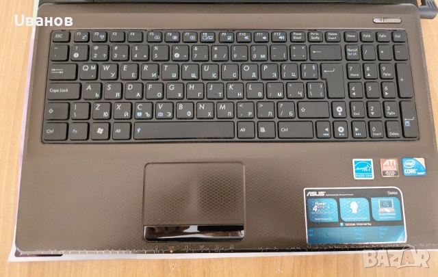 ASUS X52J на части, снимка 3 - Части за лаптопи - 52836487