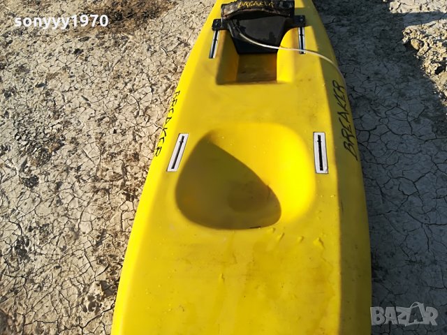 поръчан-КАЯК-ВНОС АНГЛИЯ 2,45м, снимка 10 - Водни спортове - 28643409