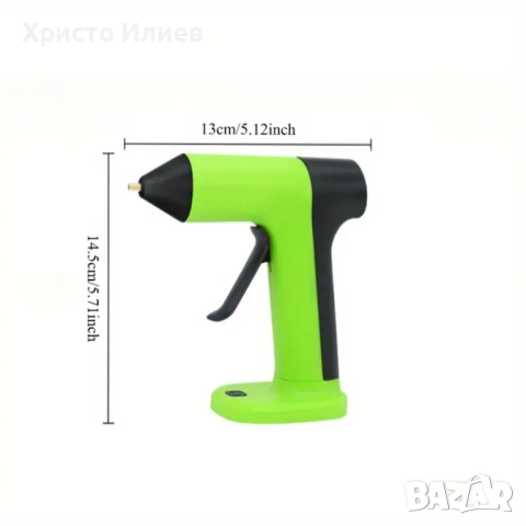 Безжичен Поялник за силикон Пистолет за топъл силикон с 20 пръчки комплект USB, снимка 8 - Поялници и запояване - 51445299