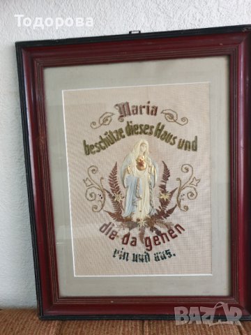 Стара икона на Божията майка, снимка 1 - Антикварни и старинни предмети - 38723016