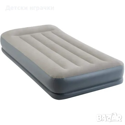Надуваем матрак дюшек, 191x99x30см, INTEX Pillow Rest Mid-Rise Airbed, с помпа , снимка 2 - Надуваеми легла - 50075946