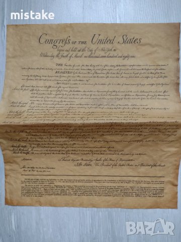 4 документа на свободата на USA, снимка 2 - Други - 48674020