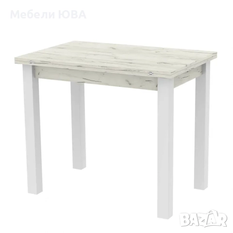 Трапезна маса 90/60 см – разтегателна, снимка 7 - Маси - 46245514