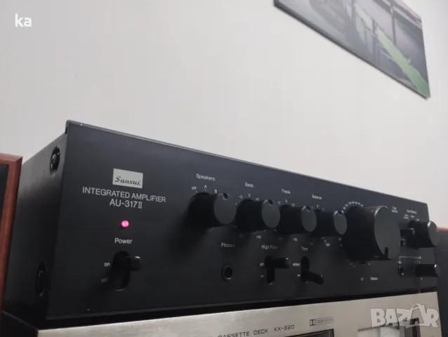 Sansui AU-317 II - стерео усилвател , снимка 3 - Ресийвъри, усилватели, смесителни пултове - 48419208
