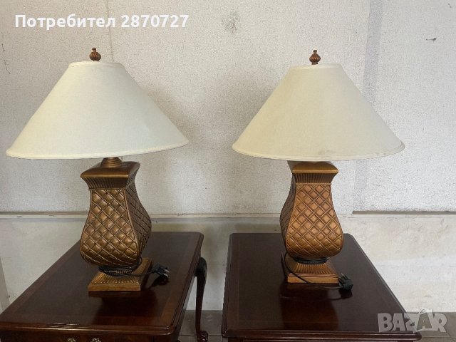 Нощна лампа керамична, снимка 5 - Настолни лампи - 38575911