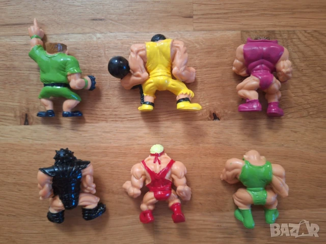 Разбойници / Monster wrestlers in my pocket - редки варианти, снимка 4 - Колекции - 51204499