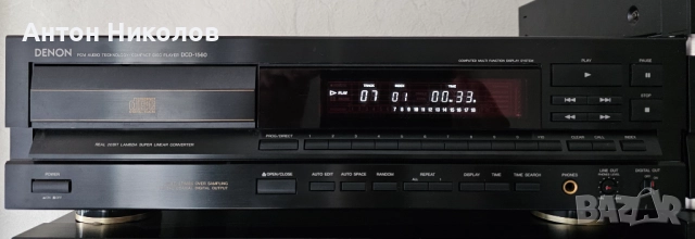 Denon DCD-1560 high-end CD плеър. Оригинално дистанционно, снимка 2 - Декове - 49630110
