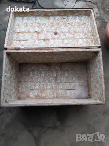 Стара ракла,сандък., снимка 2 - Антикварни и старинни предмети - 49316647