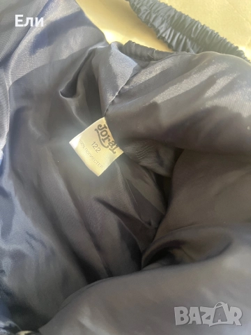 Зимен гащеризон- размер 122, тъмносин, снимка 2 - Детски якета и елеци - 52072211