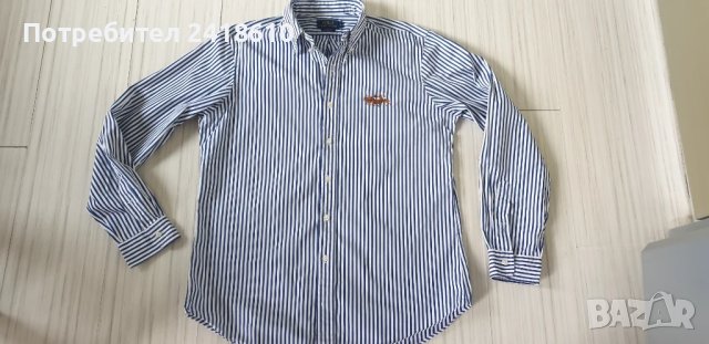 POLO Ralph Lauren  Cotton Custom Fit Mens Size L ОРИГИНАЛ! НОВО! Мъжка Риза!, снимка 10 - Ризи - 50577795
