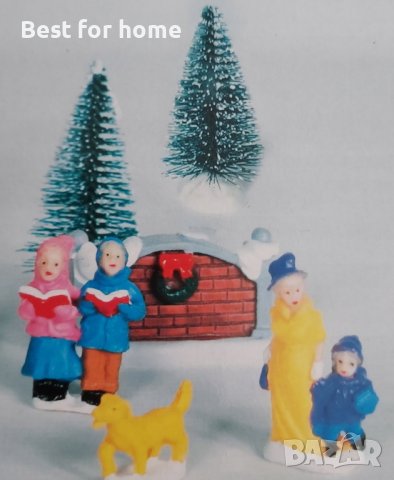 Коледен адвент календар - коледно село 24 части   , снимка 6 - Декорация за дома - 43192911