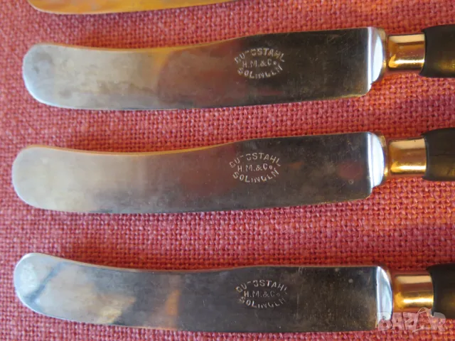 Solingen Vintage German Knives  H.M.and Co , снимка 10 - Антикварни и старинни предмети - 48882456