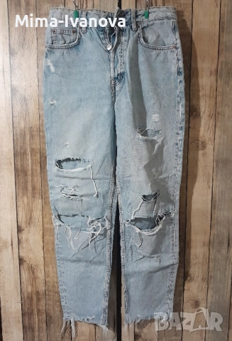 Четири броя дънки - ZARA, H&M, CNN, снимка 2 - Дънки - 52418957