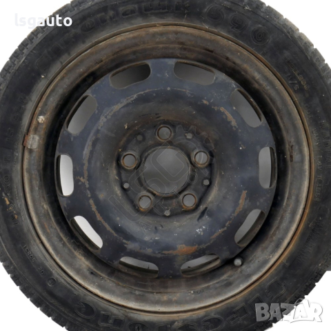 Стоманени джанти 5x112 с гуми R15 Mercedes-Benz A-class (W168) 1997-2004 ID: 123889, снимка 5 - Части - 44890827