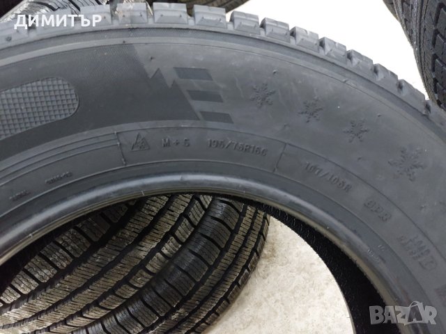 4 бр.нови зимни гуми AUSTONE 195 75 16С dot2823 Цената е за брой!, снимка 6 - Гуми и джанти - 44103257
