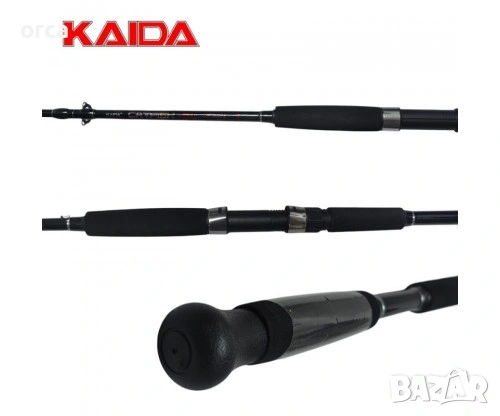 Въдица за риболов на сом – KAIDA CATFISH 3.00 м / 200-600 гр, снимка 2 - Въдици - 48436508