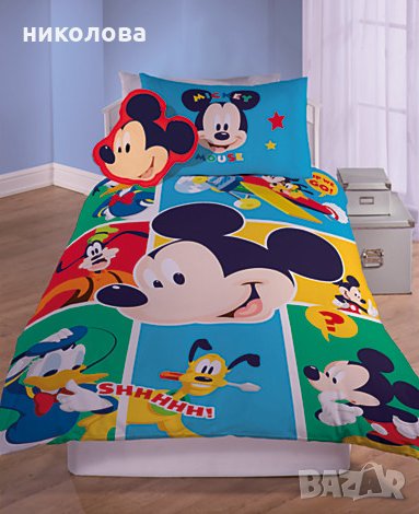 Двулицев спален комплект Disney (детски), снимка 1 - Спално бельо - 27384167