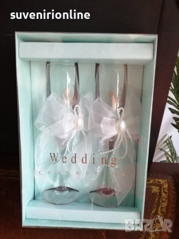 Ритуални чаши, снимка 3 - Сватбени аксесоари - 36742837