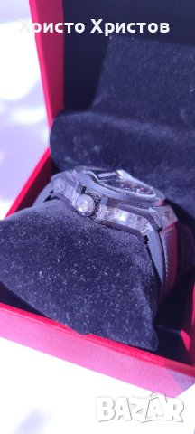 Мъжки луксозен часовник Hublot MP-11 Power Reserve 14 days 3D Carbon , снимка 6 - Мъжки - 36619549