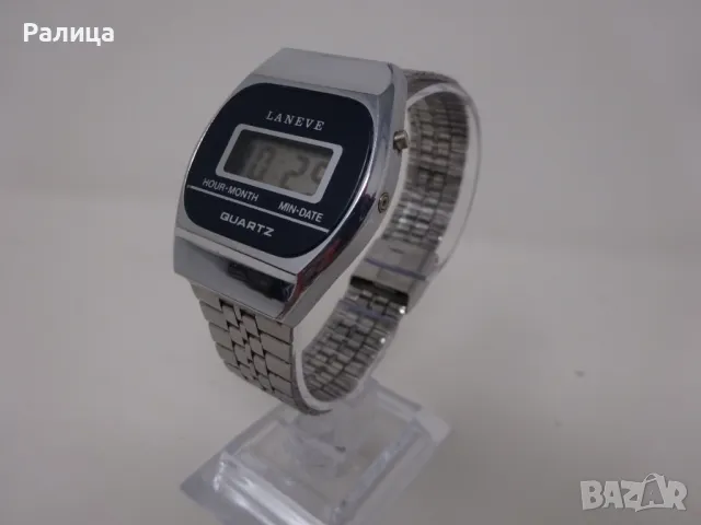 Електронен кварцов часовник Laneve, снимка 4 - Мъжки - 47916028