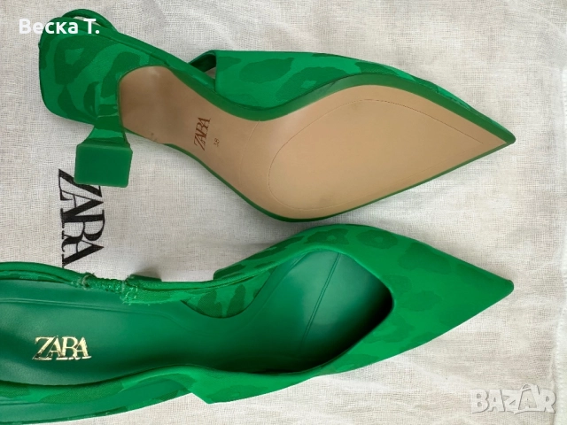 Дамски обувки на ток, Zara old collection , снимка 3 - Дамски обувки на ток - 51565750