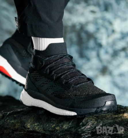 adidas TERREX FREE HIKER GTX GORE-TEX номер 45 ,5- 46 водоустойчиви маратонки / обувки , снимка 7 - Маратонки - 51966987