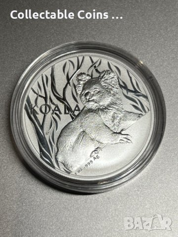 1 унция коала инвестиционна монета сребро , снимка 1 - Нумизматика и бонистика - 44011418