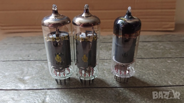 Нови радиолампи RFT UCH81. Използвана радиолампа TESLA UBF89. , снимка 2 - Ресийвъри, усилватели, смесителни пултове - 49778951