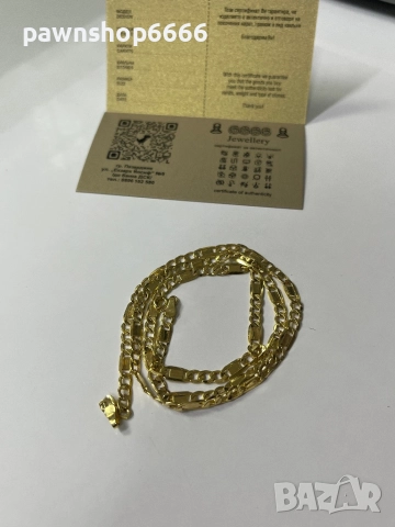 Златен синджир 14К, снимка 4 - Колиета, медальони, синджири - 52928137