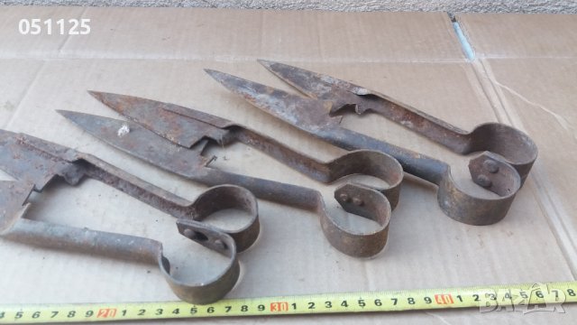 лот от 3 броя ножици за стригане на овце , снимка 6 - Антикварни и старинни предмети - 38573507