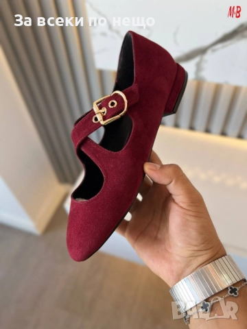 Дамски Велурени Обувки - Налични Различни Цветове Код SK411, снимка 5 - Дамски ежедневни обувки - 52870948