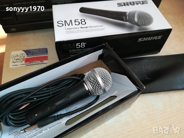 SHURE MICROPHONE 0312230738, снимка 3 - Микрофони - 43249096
