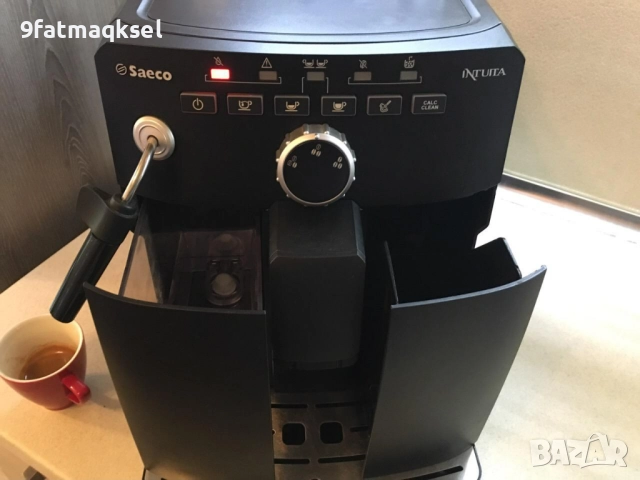 Saeco Intuita black  - внос , готова за работа, снимка 7 - Кафемашини - 52552375