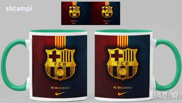 Чаша Барселона Barcelona Керамична, снимка 3 - Фен артикули - 34783199