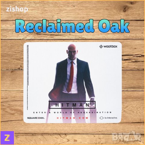 Mouse Pad: Heathside Hitman (Square Enix) | Подложка за мишка: Heathside Hitman (Скуеър Еникс), снимка 3 - Клавиатури и мишки - 43750309