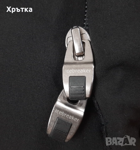 Icebreaker Boulder - Оригинално мъжко яке с вълна размер L, снимка 11 - Якета - 52148622