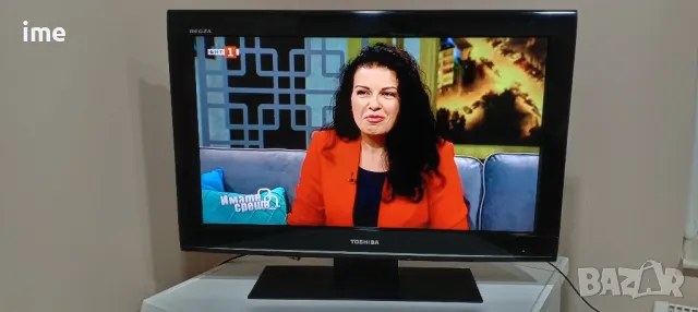 LCD телевизор Toshiba НОМЕР 50. Model 26AV733G. 26инча 66см. Цифров и аналогов тунер, снимка 2 - Телевизори - 48181366