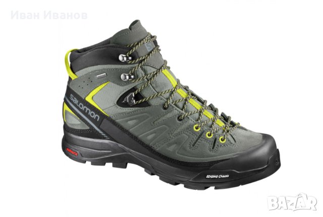 SALOMON Мъжки туристически обувки X Alp Mid Ltr Gtx номер 42 2/3, снимка 4 - Други - 43255291