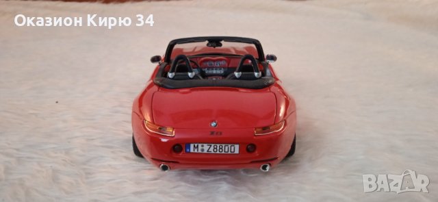 BMW Z8 1:18 BURAGO , снимка 2 - Колекции - 37304281