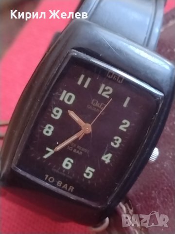 Унисекс часовник Q/Q WATER RESISTANT 10 bar неонови цифри 42784, снимка 2 - Дамски - 43743487