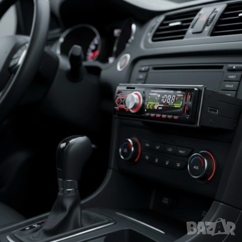 Автомобилен MP3 плеър 1788U с Bluetooth и FM радио – USB, SD/MicroSD, AUX, 4x50W