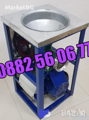 Чугунена Месомелачка №32 с мотор и стойка + метален плот и фуния, снимка 3 - Месомелачки - 51781691