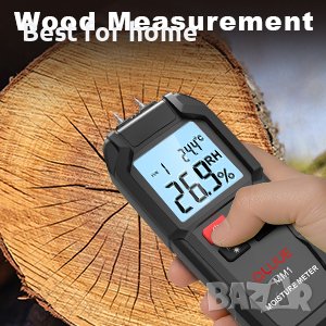 Цифров влагомер QLUUE ММ1, снимка 10 - Измервателни инструменти - 39645486