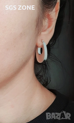 Сребърни обеци подходящи как-то за ежедневието така и за празниците, снимка 2 - Обеци - 53005506