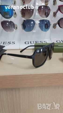 GUESS Черни мъжки слънчеви очила 210925, снимка 2 - Слънчеви и диоптрични очила - 51789523