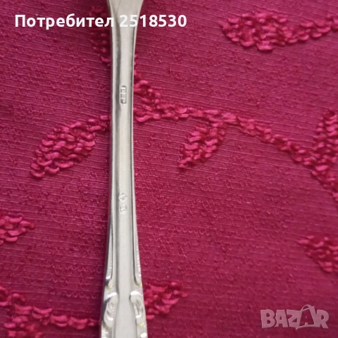 Старинни посребрени вилици , снимка 5 - Антикварни и старинни предмети - 52366224