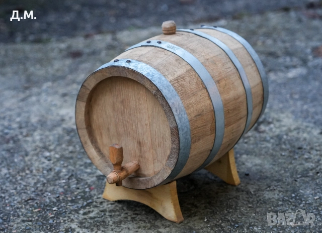 Дъбово буре за ракия 30 литра, ПЕРФЕКТНО!