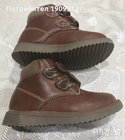 Боти Mothercare от кожа, 20/4eu, снимка 3 - Бебешки боти и ботуши - 26571391