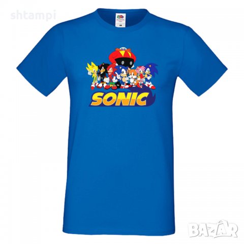 Мъжка тениска Sonik and friends 002 Игра,Изненада,Подарък,Празник,Повод, снимка 8 - Тениски - 37246579