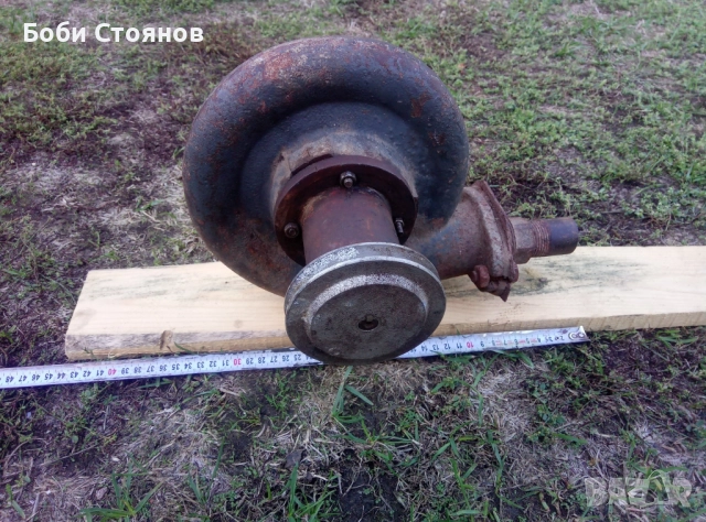 Ретро чугунен вентилатор за ковашко огнище, снимка 6 - Други инструменти - 52110133